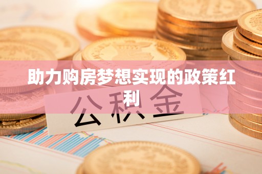 西林助力购房梦想实现的政策红利