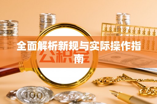 西林全面解析新规与实际操作指南