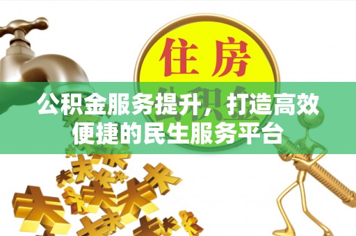 西林公积金服务提升，打造高效便捷的民生服务平台