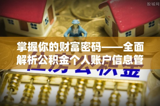 西林掌握你的财富密码——全面解析公积金个人账户信息管理与优化