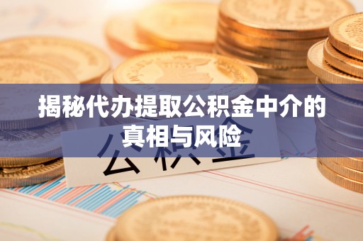 西林揭秘代办提取公积金中介的真相与风险