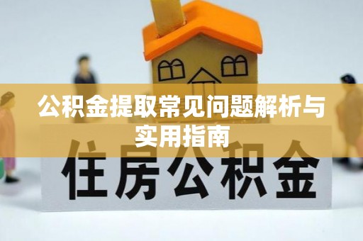西林公积金提取常见问题解析与实用指南