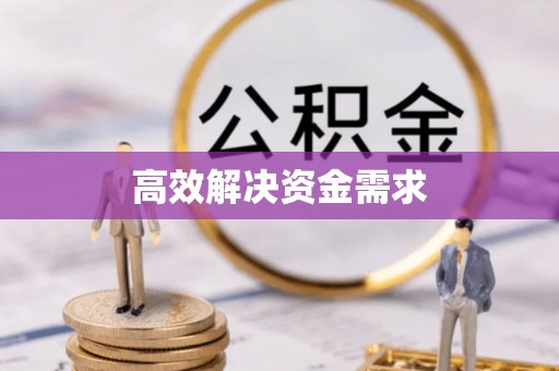 西林高效解决资金需求
