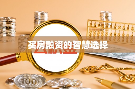西林买房融资的智慧选择