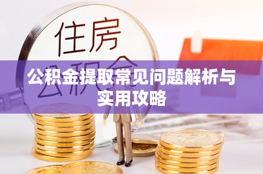 西林公积金提取常见问题解析与实用攻略
