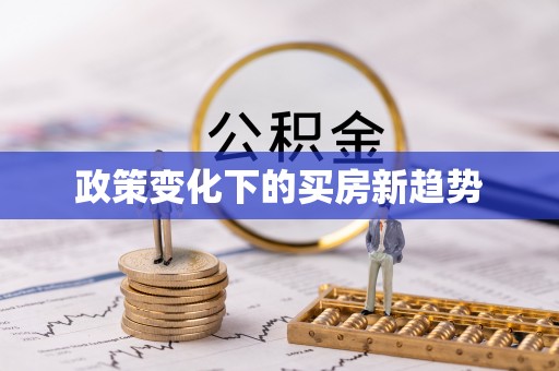 西林政策变化下的买房新趋势