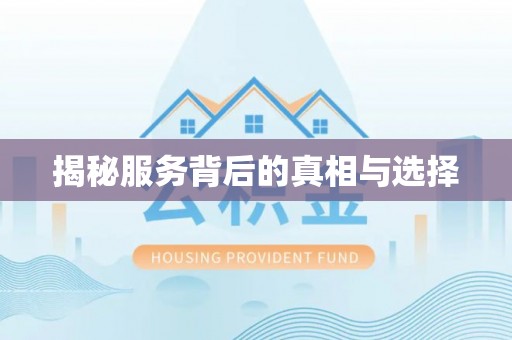 西林揭秘服务背后的真相与选择