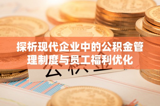 西林探析现代企业中的公积金管理制度与员工福利优化