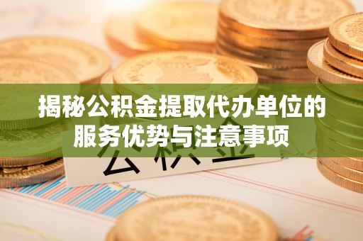 西林揭秘公积金提取代办单位的服务优势与注意事项