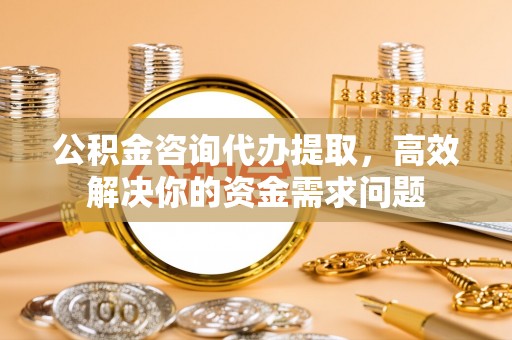 西林公积金咨询代办提取，高效解决你的资金需求问题