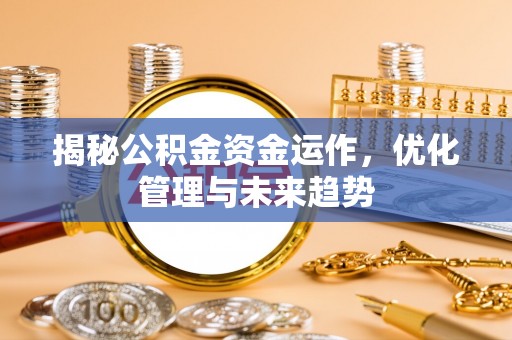 西林揭秘公积金资金运作，优化管理与未来趋势