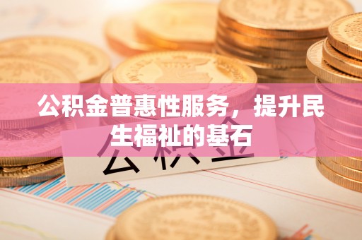 西林公积金普惠性服务，提升民生福祉的基石