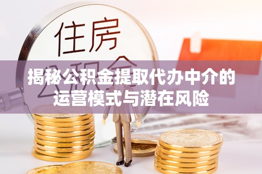 西林揭秘公积金提取代办中介的运营模式与潜在风险