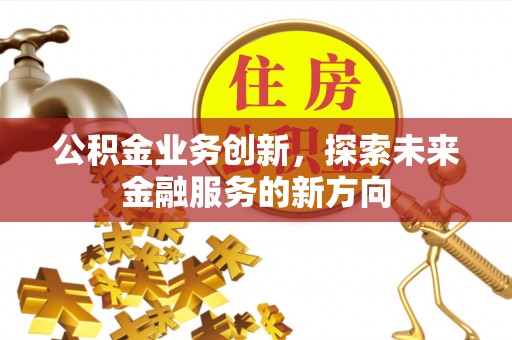 西林公积金业务创新，探索未来金融服务的新方向