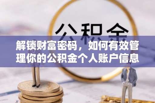 西林解锁财富密码，如何有效管理你的公积金个人账户信息