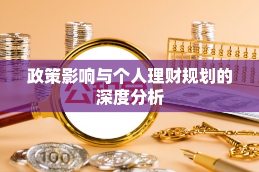 西林政策影响与个人理财规划的深度分析
