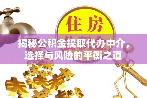 西林揭秘公积金提取代办中介，选择与风险的平衡之道
