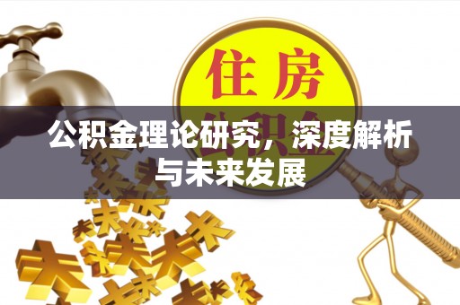 西林公积金理论研究，深度解析与未来发展