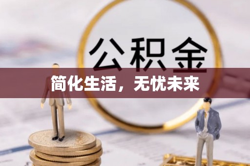 西林简化生活，无忧未来